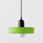 Lysena Bauhaus-Style Colored Glass Pendant Light