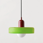 Lysena Bauhaus-Style Colored Glass Pendant Light