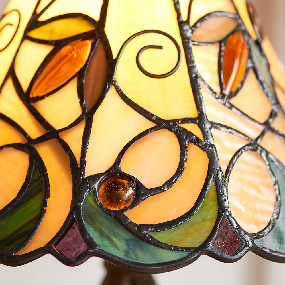 Mirelle | Mini Stained Glass Table Lamp
