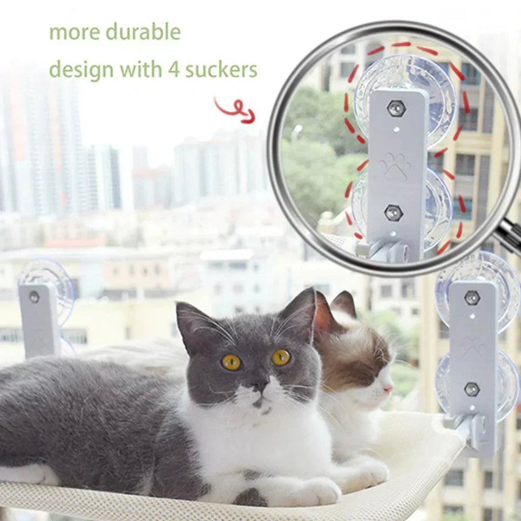 WhiskerNest Cat Hammock Hanging Bed for Cats and Kittens