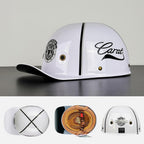 Capacete de Moto VeloCap com Estilo de Boné de Basebol DOT & ECE