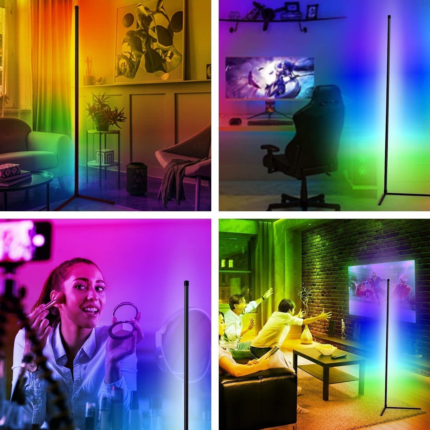 Novara Color Changing Corner Lamp