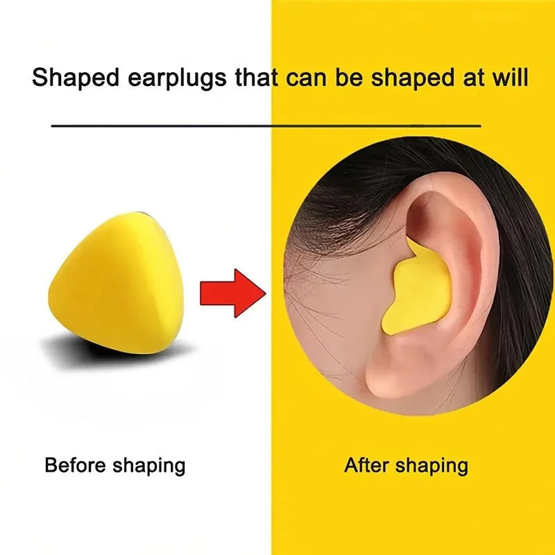 SereneSleep Earplugs for Sleep Noise-Blocking Comfort