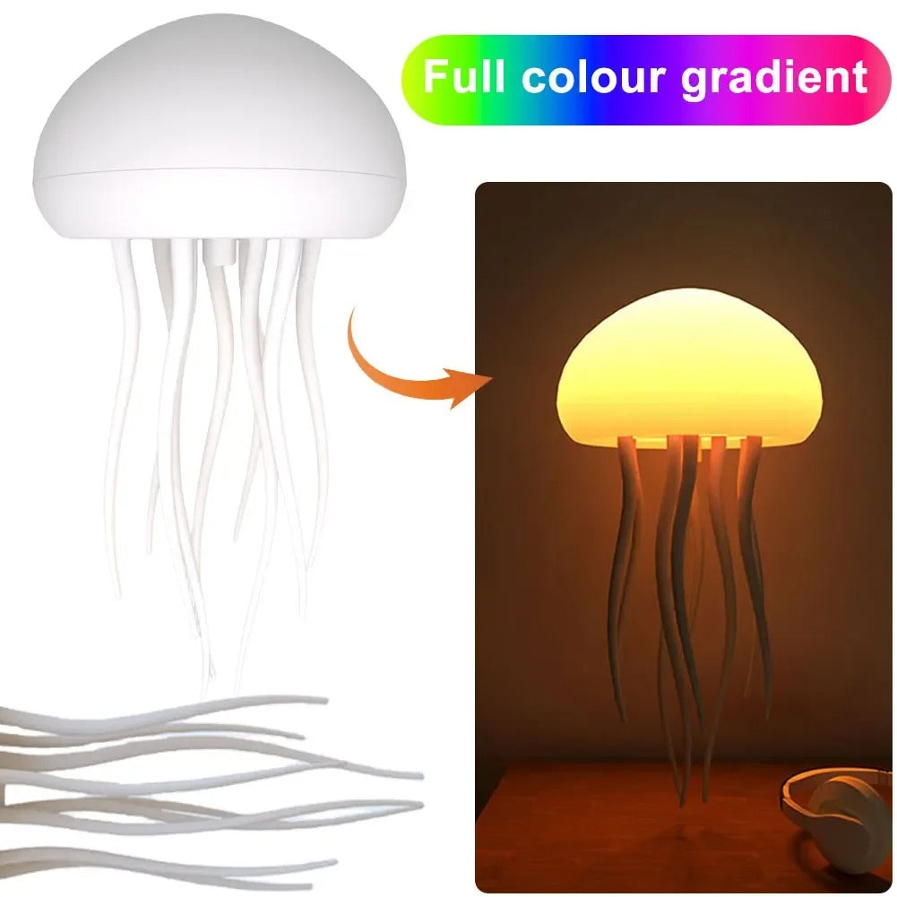 Aqualume Jellyfish LED Night Light For Serene Rooms