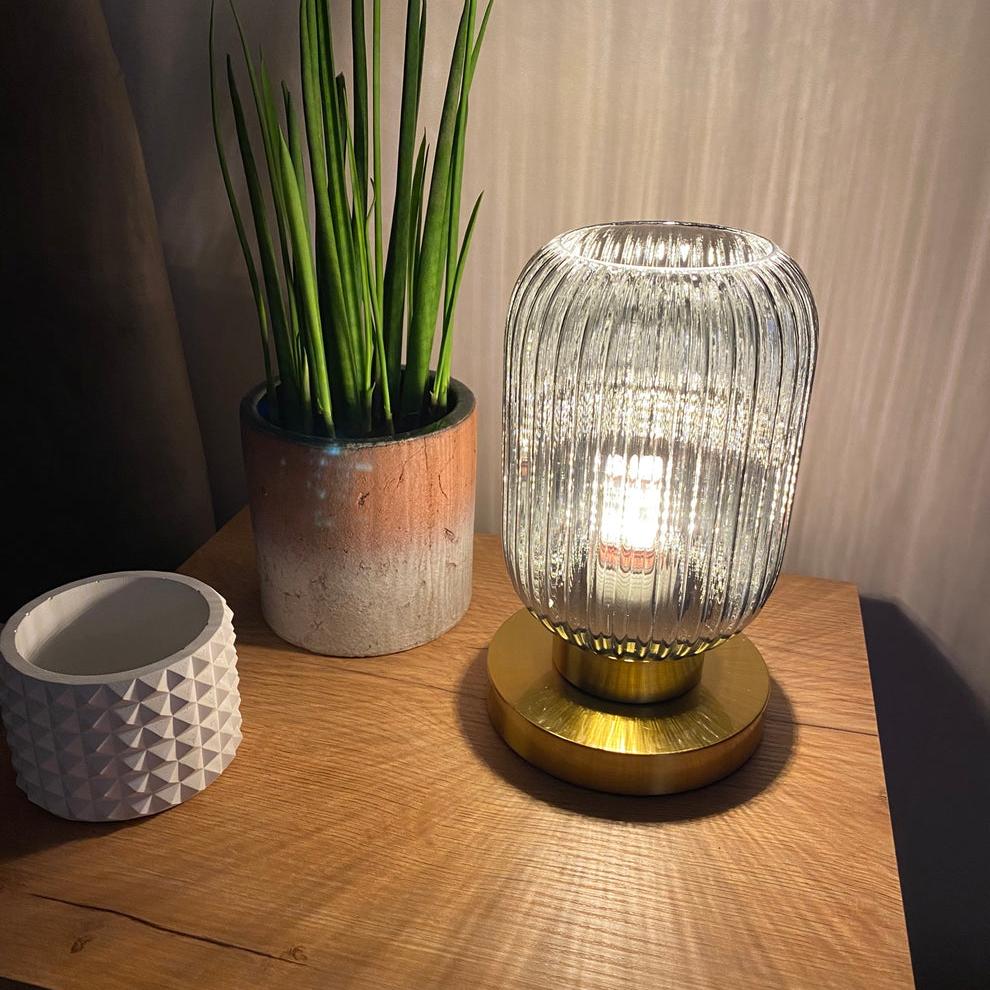Skye | Lampa z bursztynem nordyckim