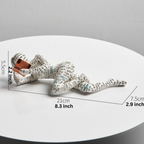 Lyssin humanoïde sculptuur voor moderne woondecoratie ideeën