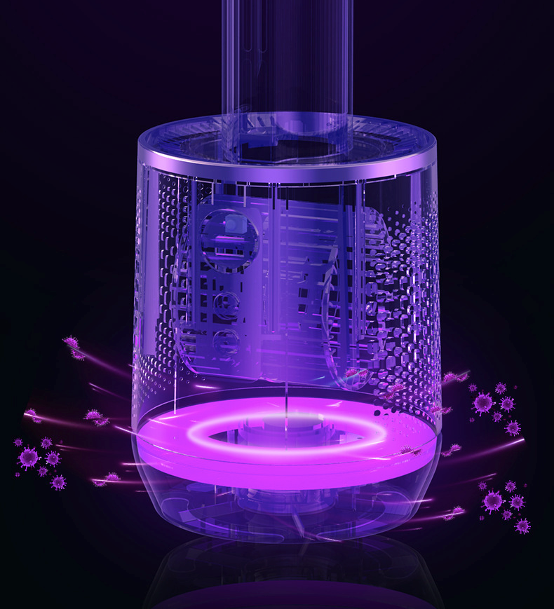 AeroNova Raffreddatore Purificatore 3-in-1 con Oscillazione e LED