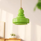 Vireli Bauhaus Gourd Glass Pendant Stylish Light Fixture