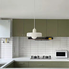 Lysena Bauhaus-Style Colored Glass Pendant Light