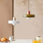 Lysena Bauhaus-Style Colored Glass Pendant Light