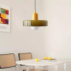 Lysena Bauhaus-Style Colored Glass Pendant Light