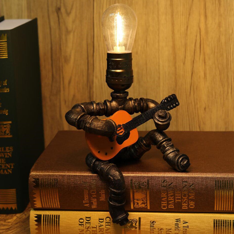 Strumly | Retro Guitar Table Lamp With Ambient Glow