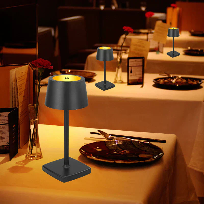Auretta | Lampada da tavolo mini senza fili con batteria ricaricabile e dimmer regolabile