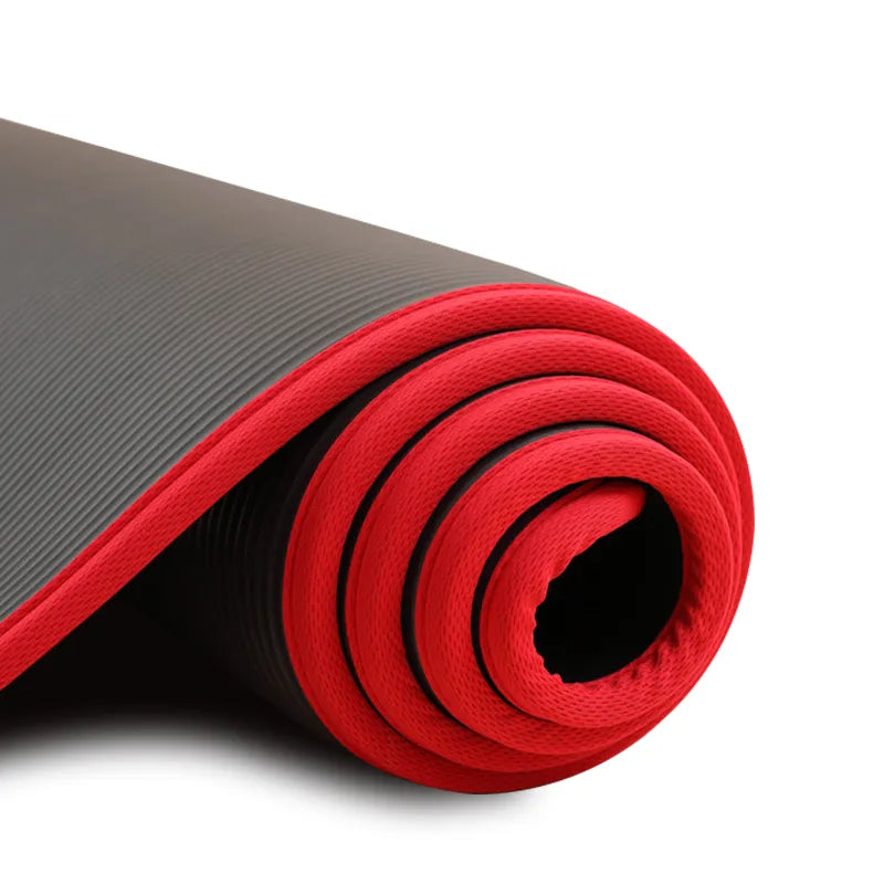 Tapis de yoga antidérapant ZenStride Pro 10mm - 183 x 61 cm
