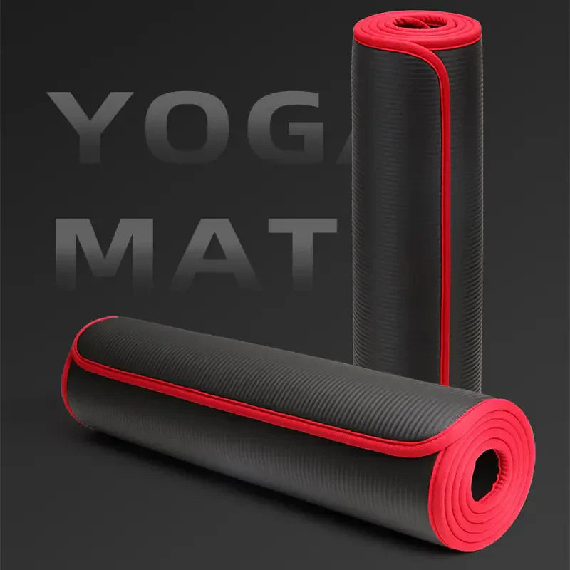 Tapis de yoga antidérapant ZenStride Pro 10mm - 183 x 61 cm