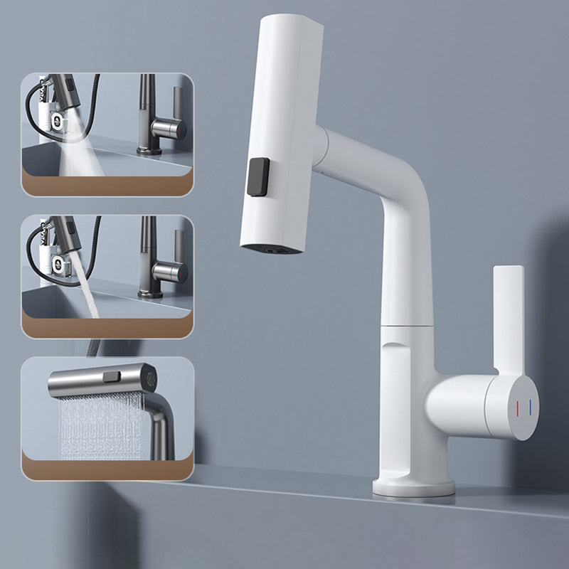 Rubinetto da cucina estraibile AquaNova FlexTap con rotazione a 360 gradi