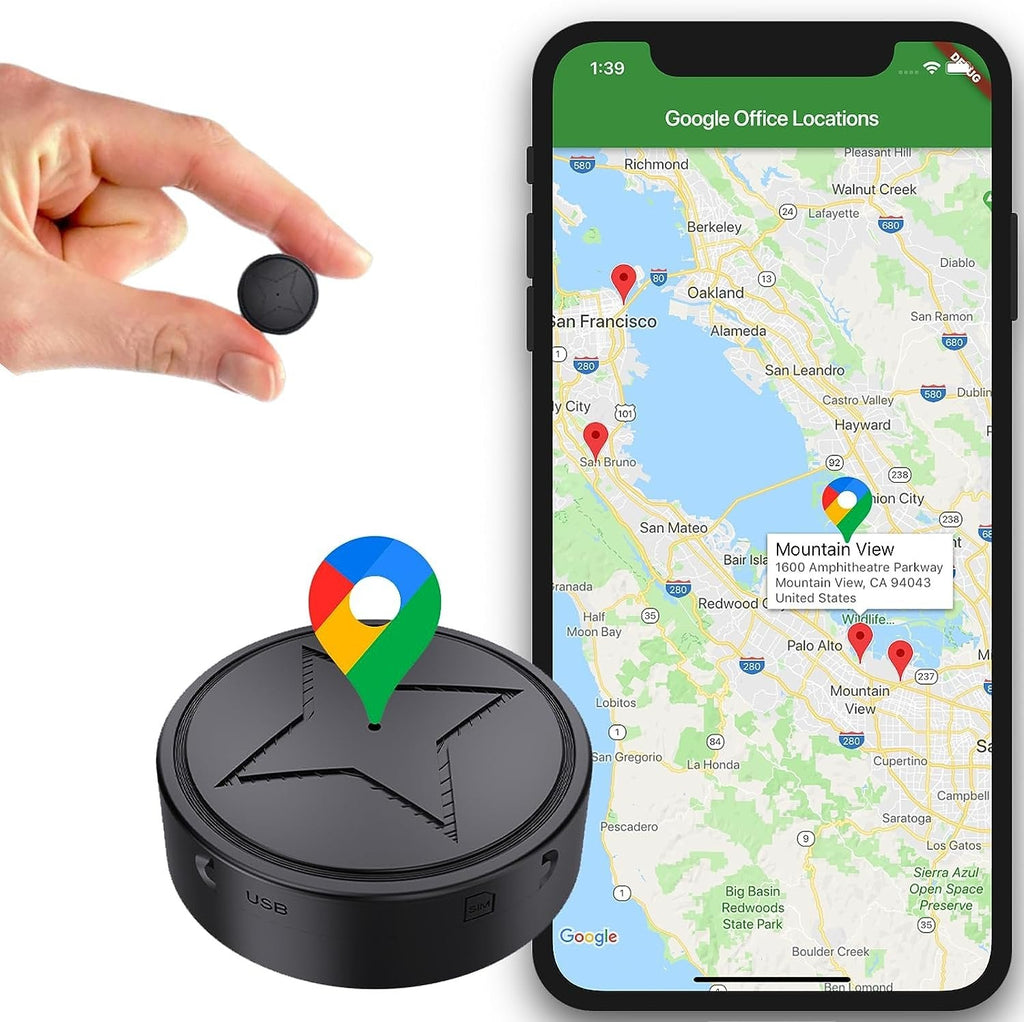 Magnetischer Mini-GPS-Tracker für Echtzeit-Fahrzeugverfolgung