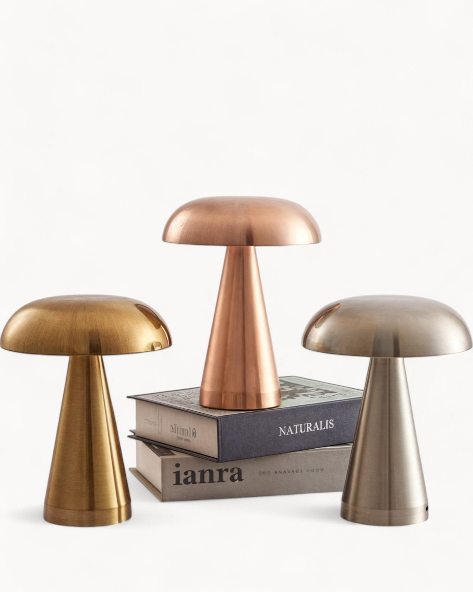VelaGlow | USB-C Rechargeable Table Lamp With 1800mAh Battery, 3 Light Modes