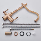 HeritageFlow Copper Kitchen Faucet Classic Deck Mounted