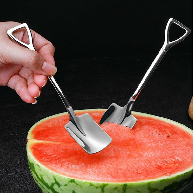 Zestaw 4-częściowych łyżeczek do herbaty AuroraLine ze stali nierdzewnej