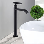 NoirFlow Matte Black Cold Water Fittings for Wash Basins
