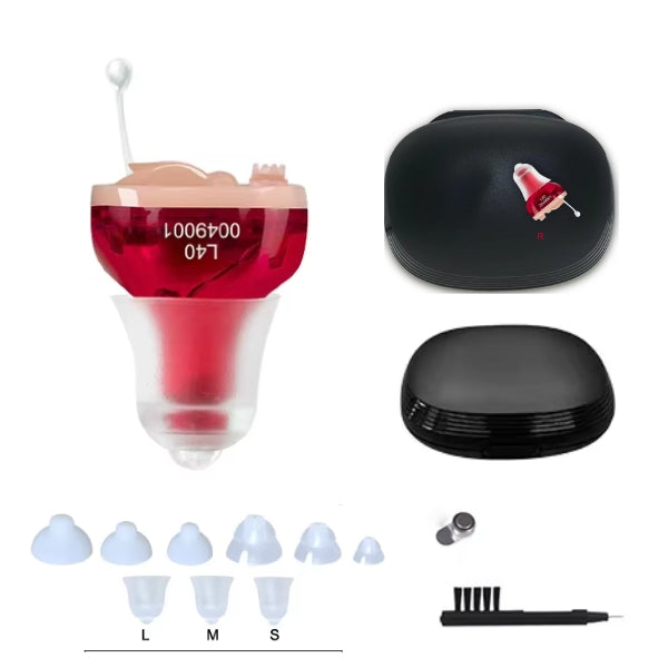 Apparecchi Acustici Ricaricabili In-Ear Aurelian Con Suono Chiaro