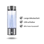 AeroHydro Hydrogen Water Bottle Glass On The Go Generator
