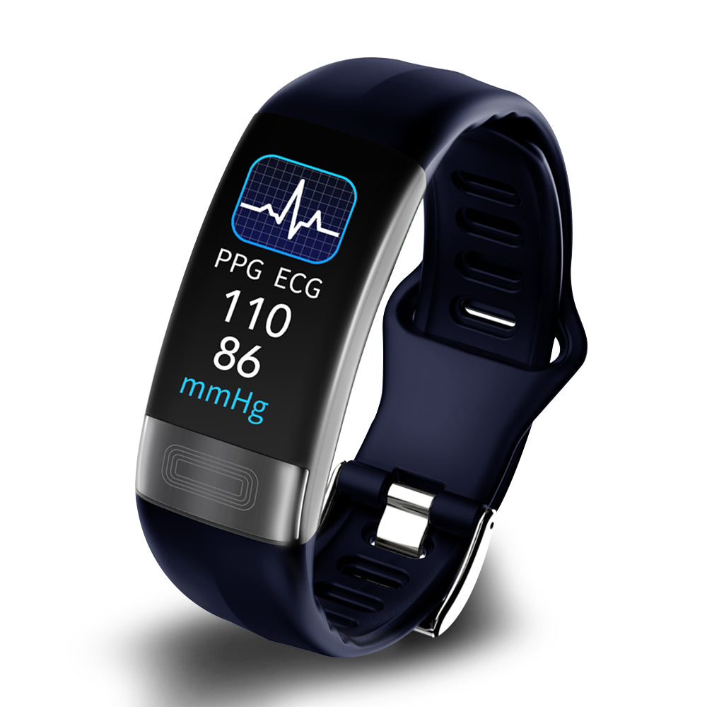 AuraBand Watch BP ECG HR SpO2 Sleep Tracker FDA Approved
