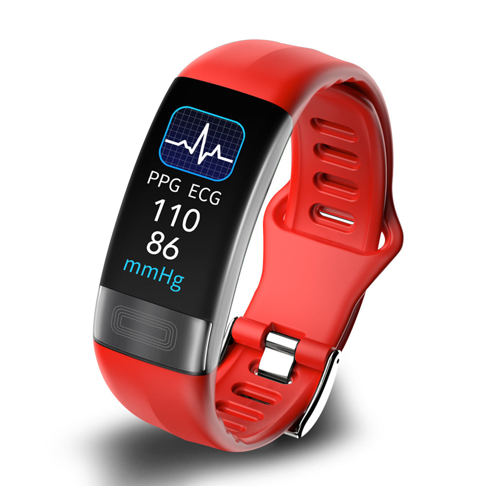 AuraBand Watch BP ECG HR SpO2 Sleep Tracker FDA Approved
