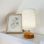 Lampa stołowa Arden Scandi z lnu