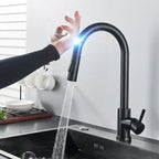 NovaFlow Touch-Sensor Pull-Out Kitchen Faucet With Spray