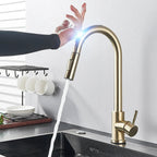NovaFlow Touch-Sensor Pull-Out Kitchen Faucet With Spray