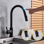 NovaFlow Touch-Sensor Pull-Out Kitchen Faucet With Spray