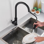 NovaFlow Touch-Sensor Pull-Out Kitchen Faucet With Spray