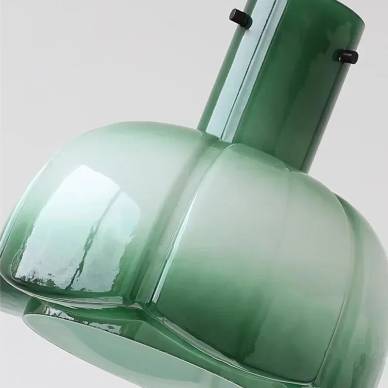 FjordGlow Nordische Glas-Hängeleuchte LED Pro Leuchte