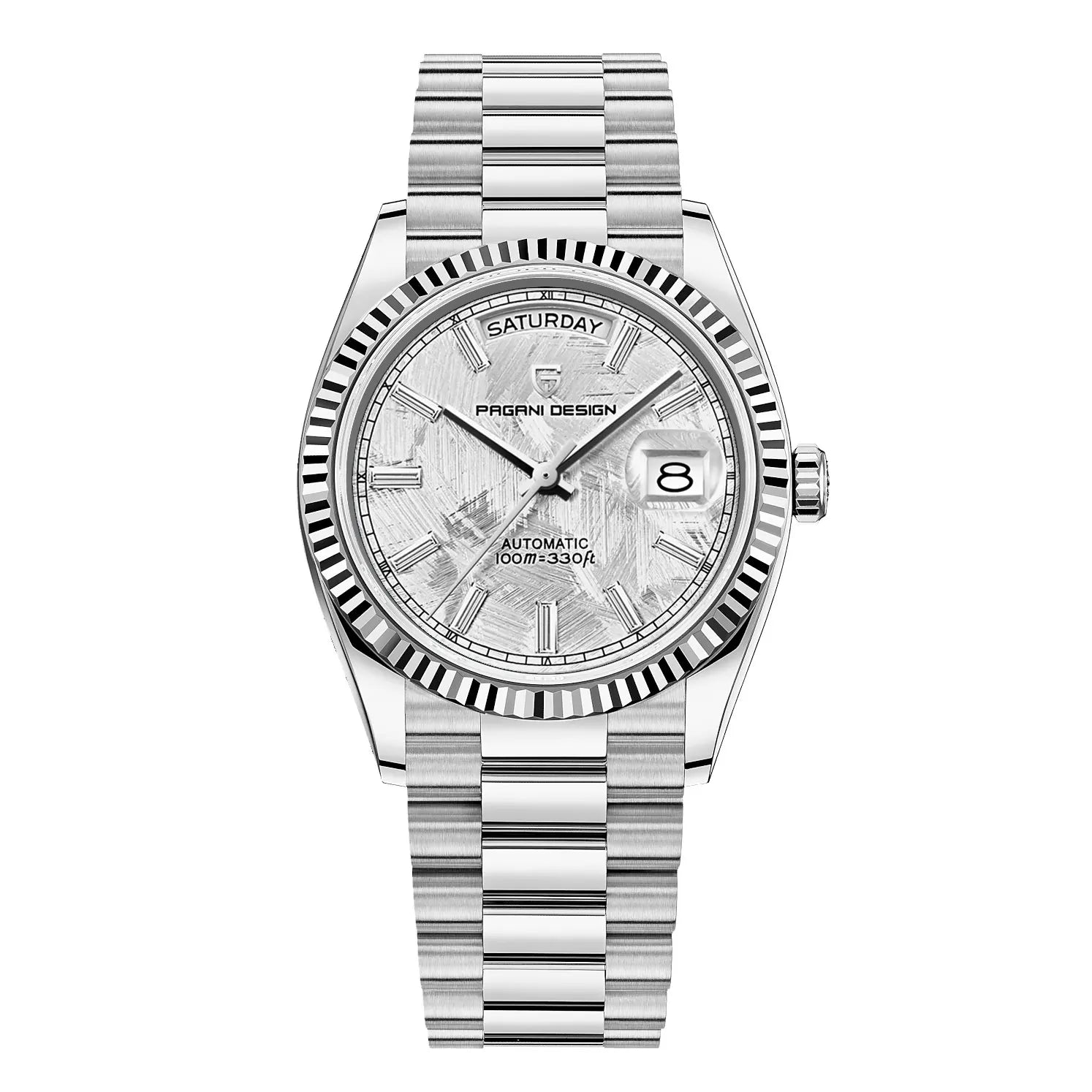 Aurelius Men's Automatic Watch Stainless Steel Calendar