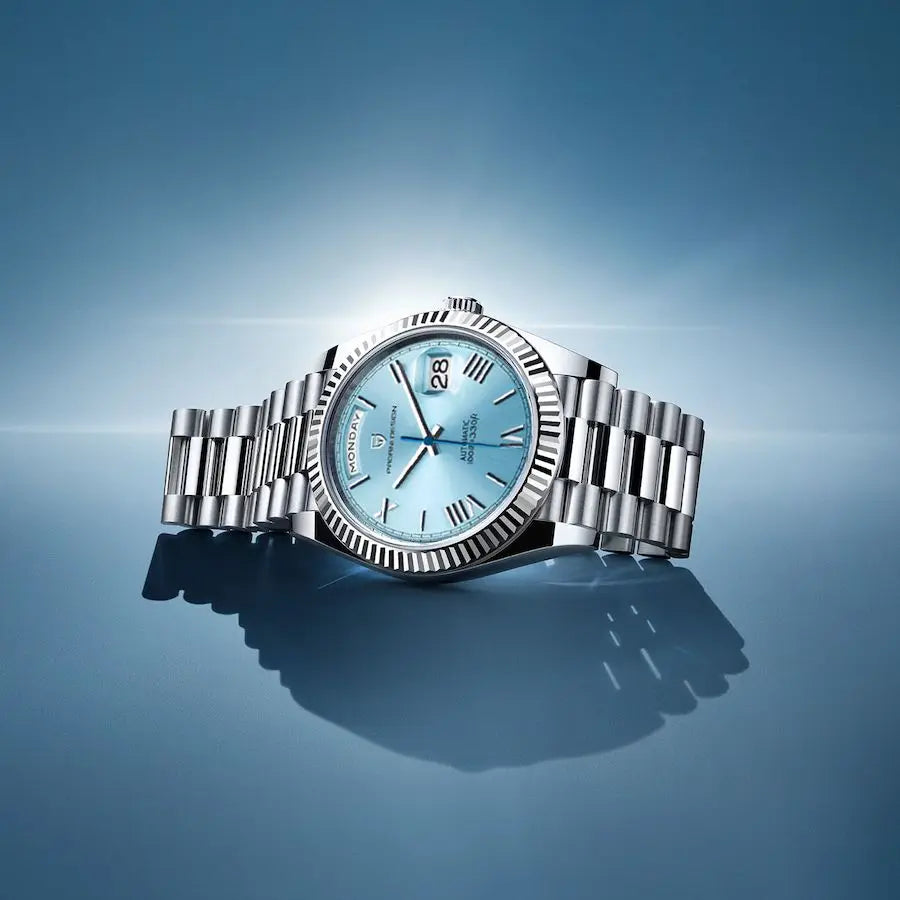Aurelius Men's Automatic Watch Stainless Steel Calendar