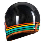 NovaGuard Carbon Fiber Full-Face Motorcycle Helmet DOT ECE