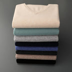 Marlow - 100% Wool - V-Neck Sweater – Classic Business Casual Knit for Autumn/Winter 7