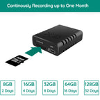 Mini HD Video Camera With Built-In Audio For Clear Clips