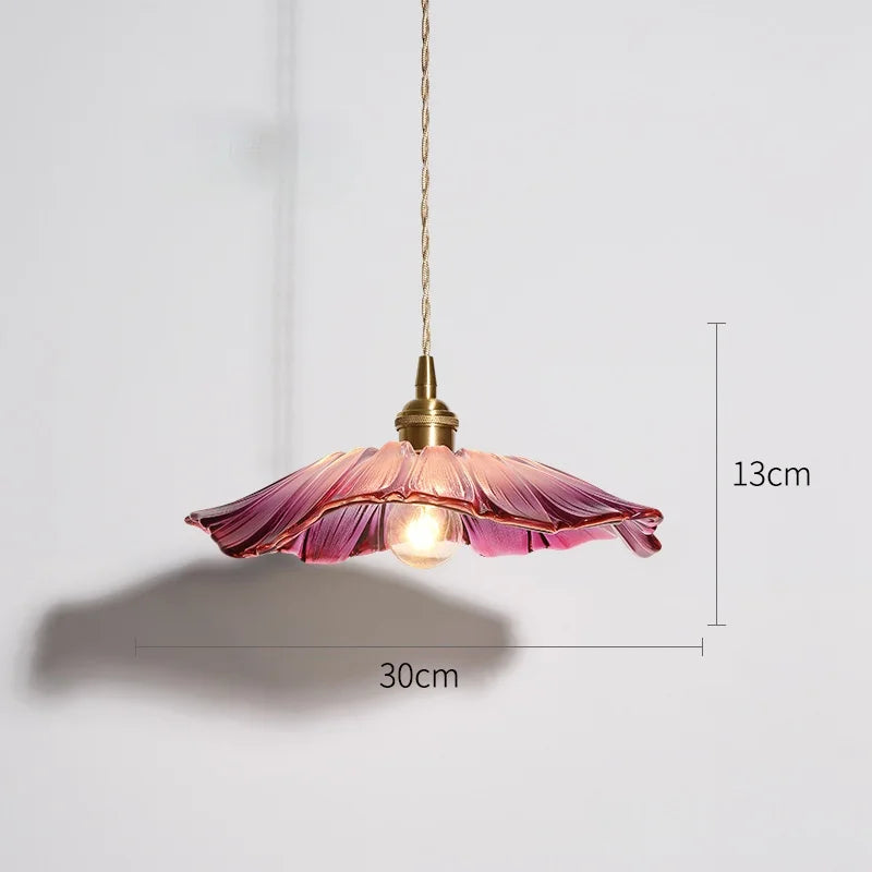 BloomGlow | Nowoczesna kwiatowa lampa wisząca