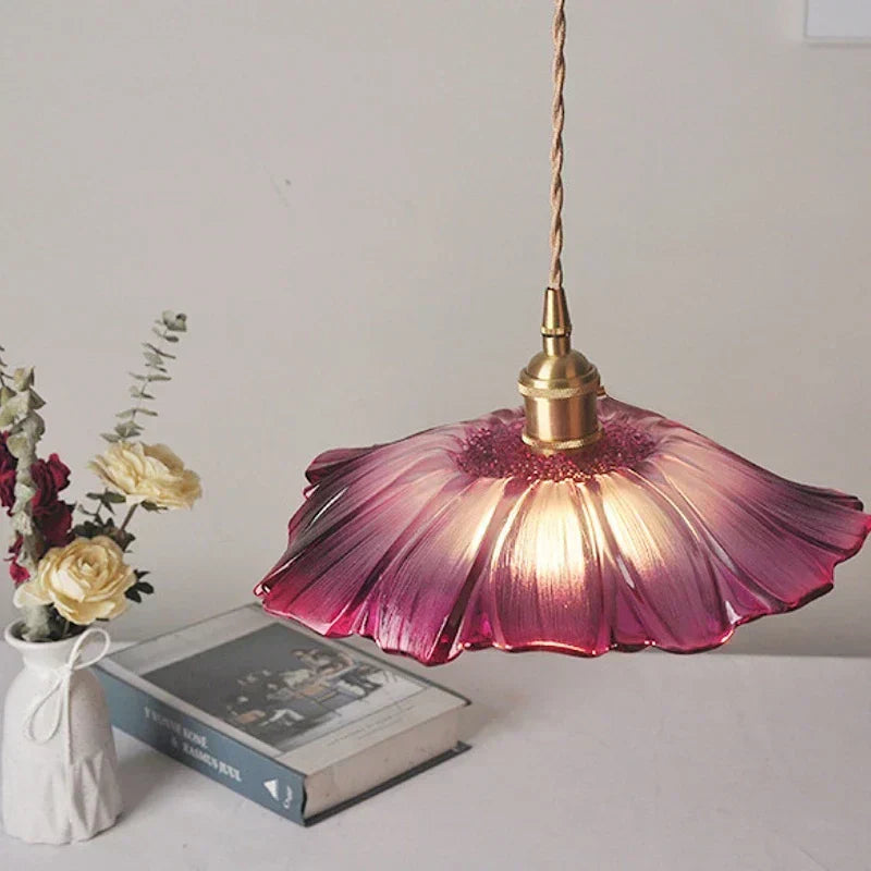 BloomGlow | Nowoczesna kwiatowa lampa wisząca