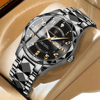 NovaPulse Sportwatch for Men 50m Waterproof Chronograph