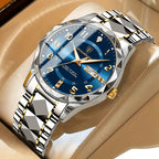 NovaPulse Sportwatch for Men 50m Waterproof Chronograph