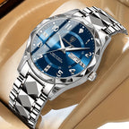 NovaPulse Sportwatch for Men 50m Waterproof Chronograph