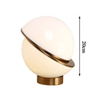 HarborWood | Håndlaget Trebordlampe med Tauaksent, Moderne LED-belysning for Soverom og Stue