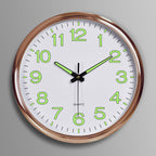 Quieta Silent Classroom Wall Clock With LED Lighting