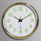 Quieta Silent Classroom Wall Clock With LED Lighting