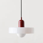 Lysena Bauhaus-Style Colored Glass Pendant Light