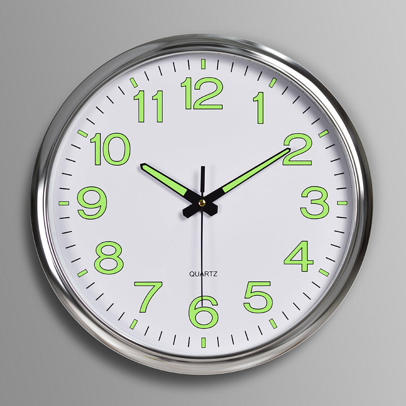 Quieta Silent Classroom Wall Clock With LED Lighting